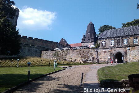 Burg Bentheim Eingangsbereich Foto